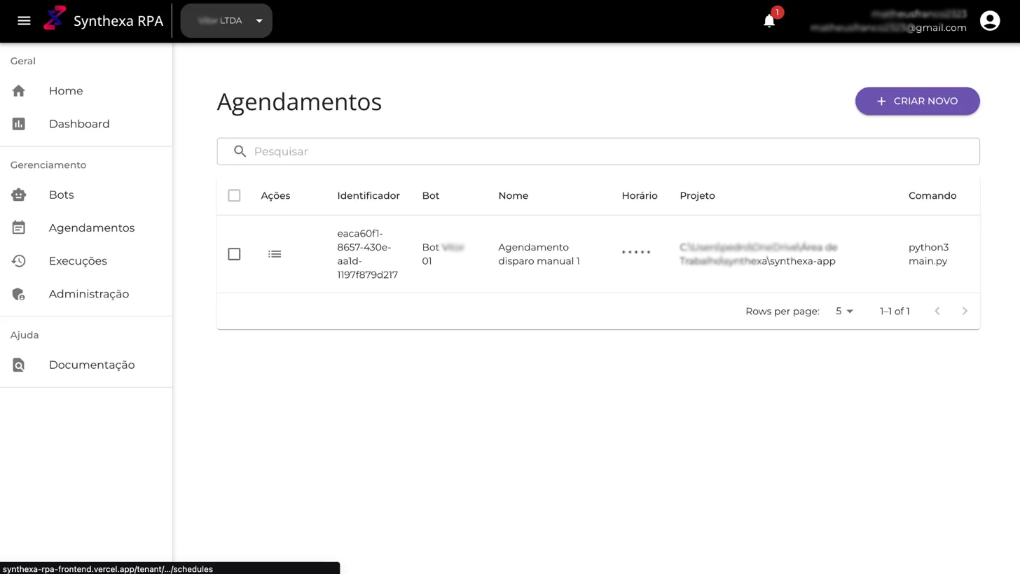 synthexa automat 365 - base de conhecimento 7 imagem agendamentos 64fa7661cdaa5070d4fc8b7f772222f3